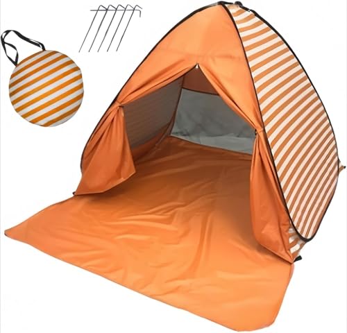 ポップアップテント　アウトドア　キャンプ　ドーム型テント　オレンジ&グレー Amazon.co.jp: コールマン 6人用 サンドームテント オレンジ